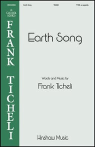 Earth Song TTBB choral sheet music cover Thumbnail